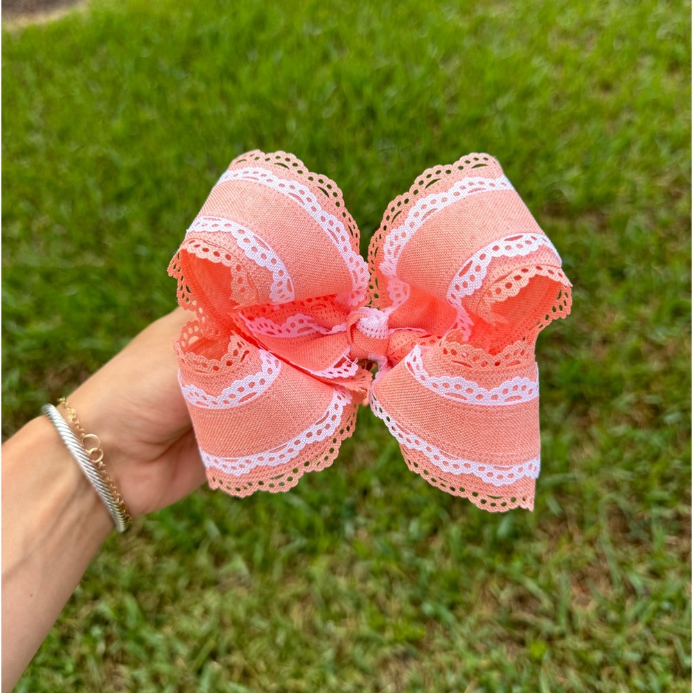 Handmade boutique baby bow